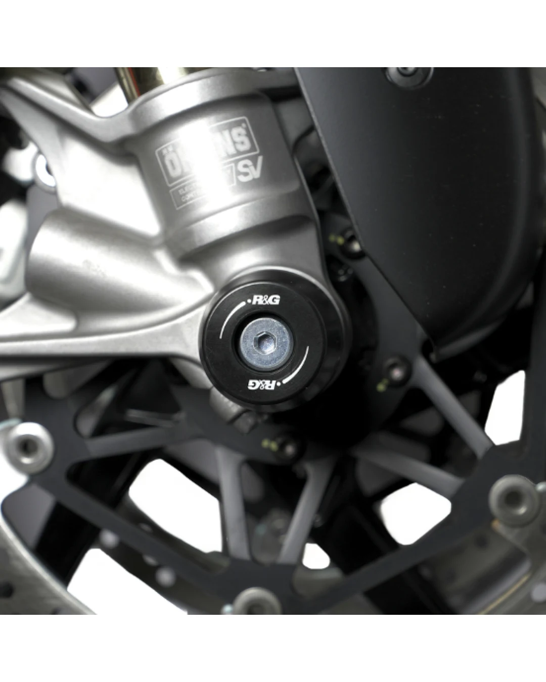 Краш тапи за ост R&G RACING Fork Protection Black Ducati Panigale V4 25-26