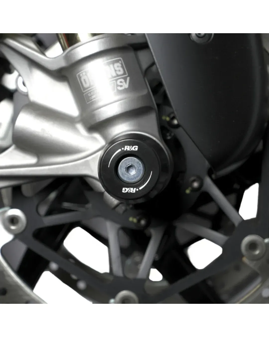 Краш тапи за ост R&G RACING Fork Protection Black Ducati Panigale V4 25-26