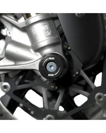 Краш тапи за ост R&G RACING Fork Protection Black Ducati Panigale V4 25-26