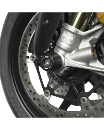 Краш тапи за ост R&G RACING Fork Protection Black Ducati Panigale V4 25-26