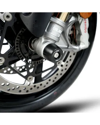 Краш тапи за ост R&G RACING Fork Protection Black Ducati Panigale V4 25-26