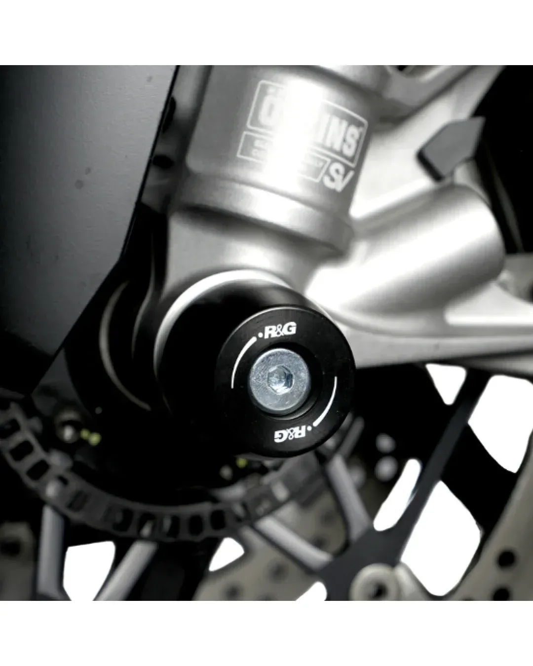 Краш тапи за ост R&G RACING Fork Protection Black Ducati Panigale V4 25-26