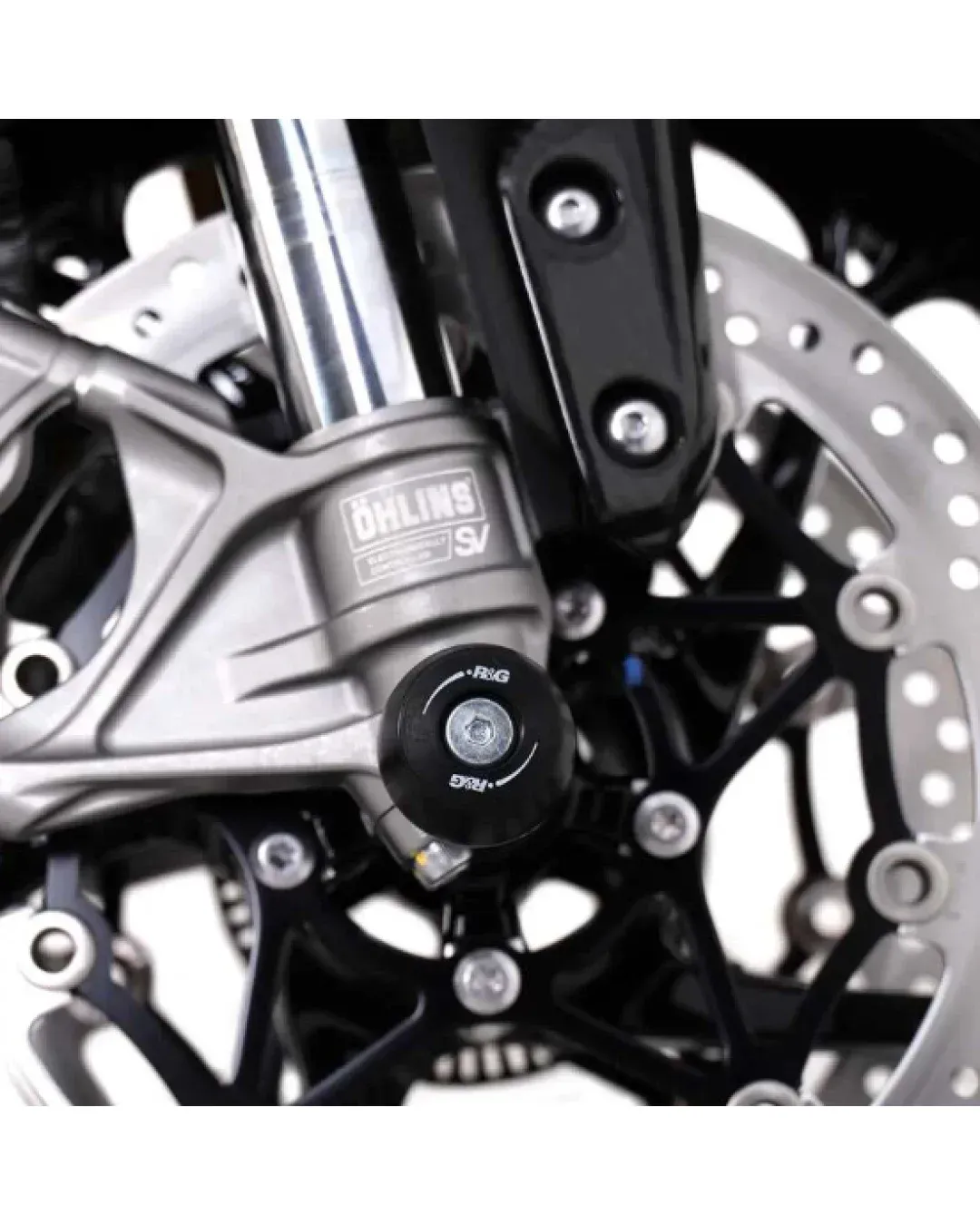 Краш тапи за ост R&G RACING Fork Protection Black Triumph Speed Triple 1050 RS 18-21 / S 16-21 / 1200 RS 21-25 / RR 22-25