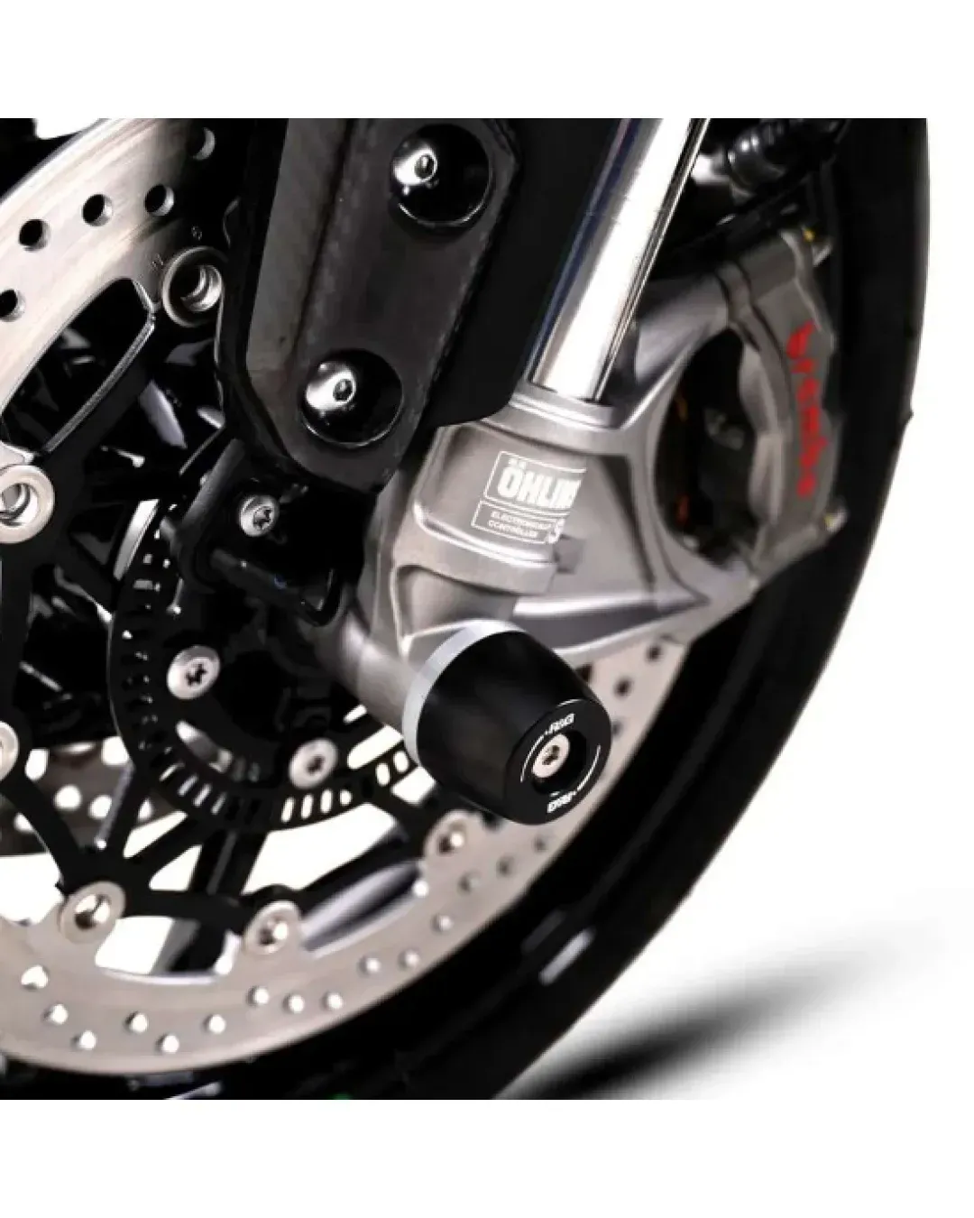 Краш тапи за ост R&G RACING Fork Protection Black Triumph Speed Triple 1050 RS 18-21 / S 16-21 / 1200 RS 21-25 / RR 22-25