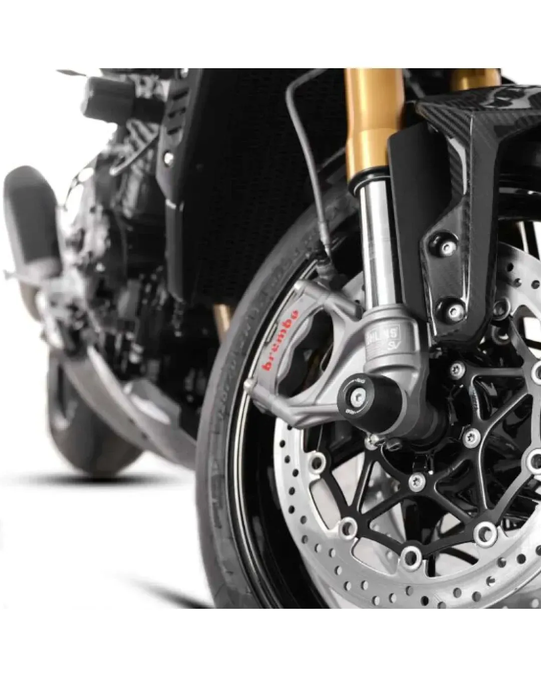 Краш тапи за ост R&G RACING Fork Protection Black Triumph Speed Triple 1050 RS 18-21 / S 16-21 / 1200 RS 21-25 / RR 22-25