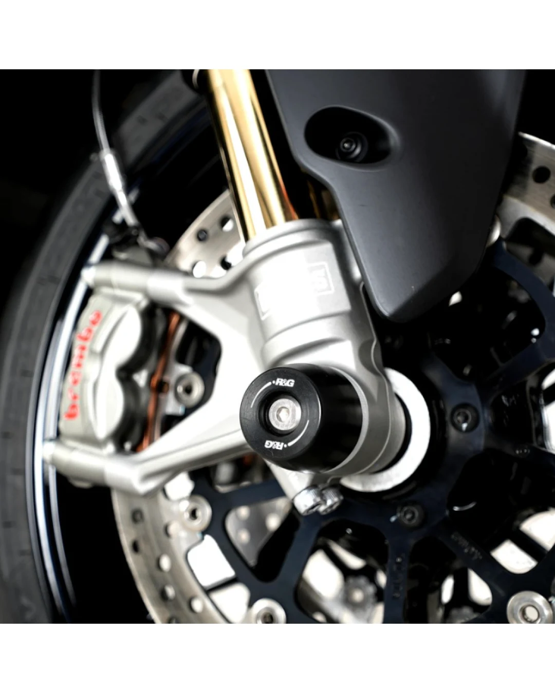 Краш тапи за ост R&G RACING Fork Protection Ducati Multistrada V2 25-26 / Panigale V2 25-26