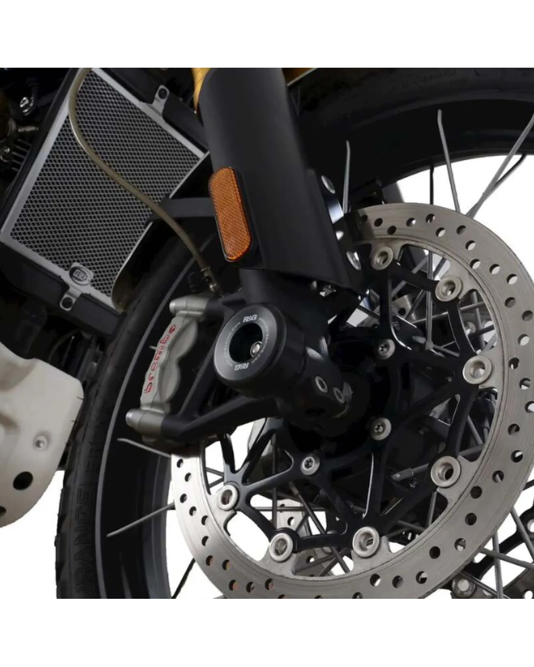 Краш тапи за ост R&G RACING Fork Protection Triumph Scrambler 1200 XE 19-26
