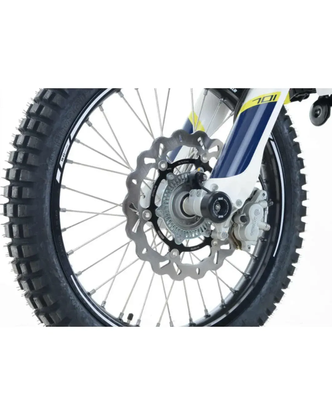 Краш тапи за ост R&G RACING Fork Protector Black Husqvarna 701 Enduro 16-23