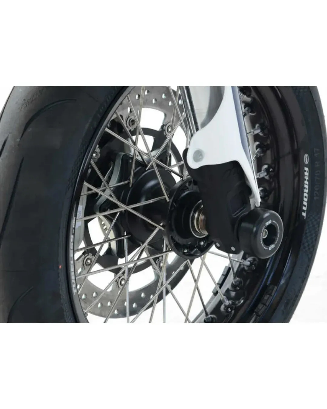 Краш тапи за ост R&G RACING Fork Protector Black Husqvarna 701 Supermoto