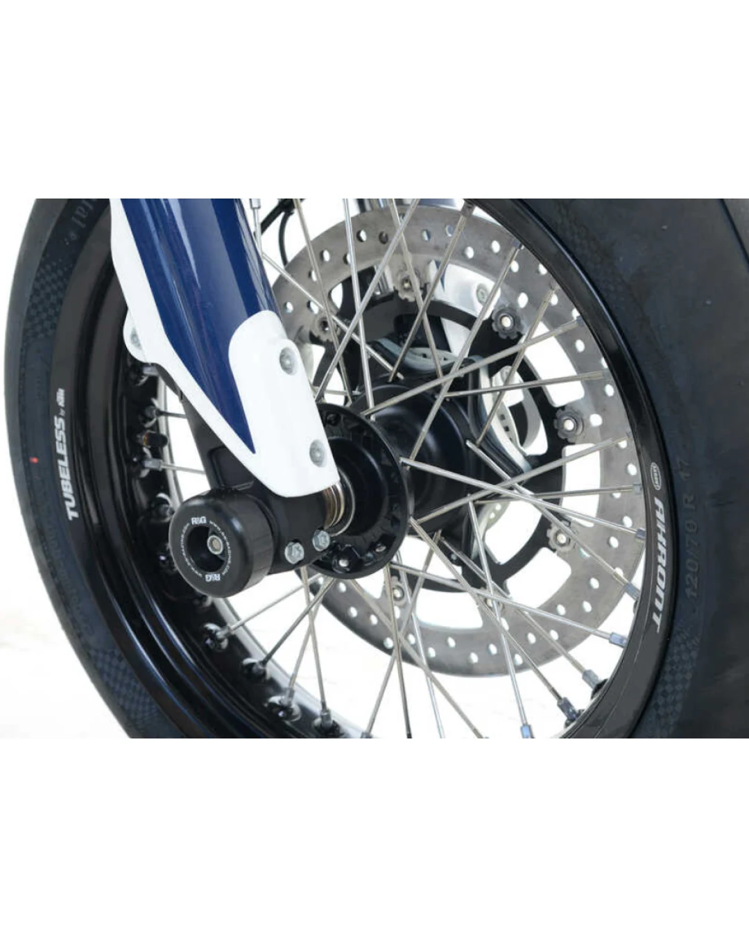 Краш тапи за ост R&G RACING Fork Protector Black Husqvarna 701 Supermoto