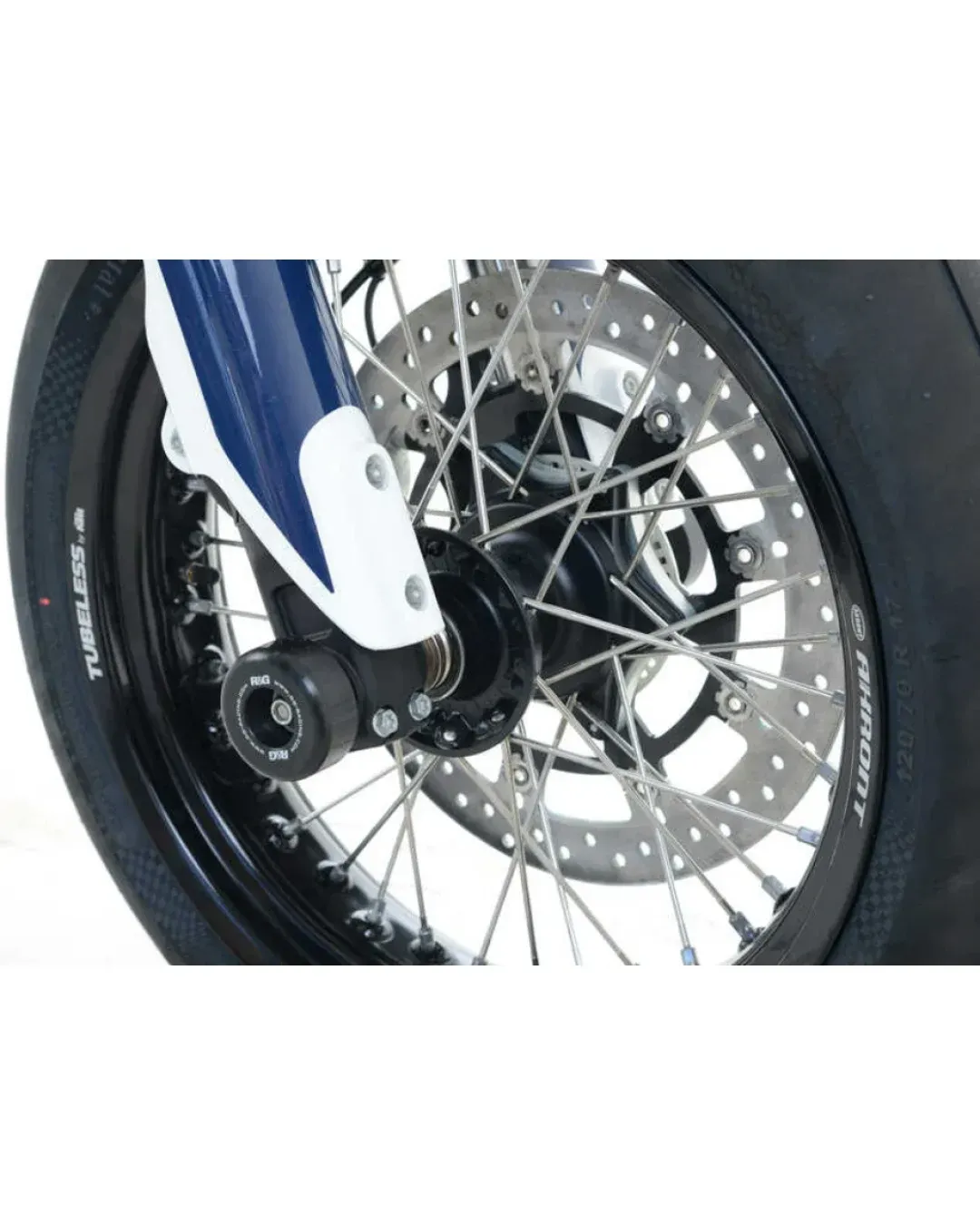 Краш тапи за ост R&G RACING Fork Protector Black Husqvarna 701 Supermoto
