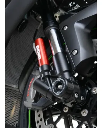 Краш тапи за ост R&G RACING Fork Protector Black Kawasaki ZX-10R 16-25
