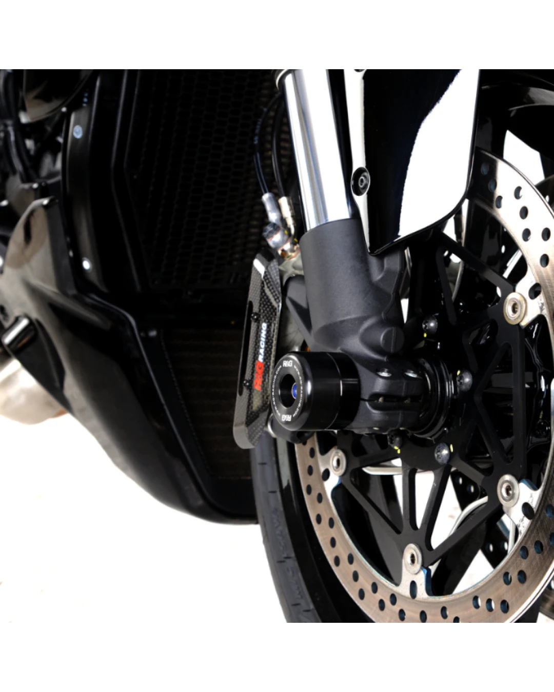 Краш тапи за ост R&G RACING Fork Protectors Black Ducati Diavel V4 23-26