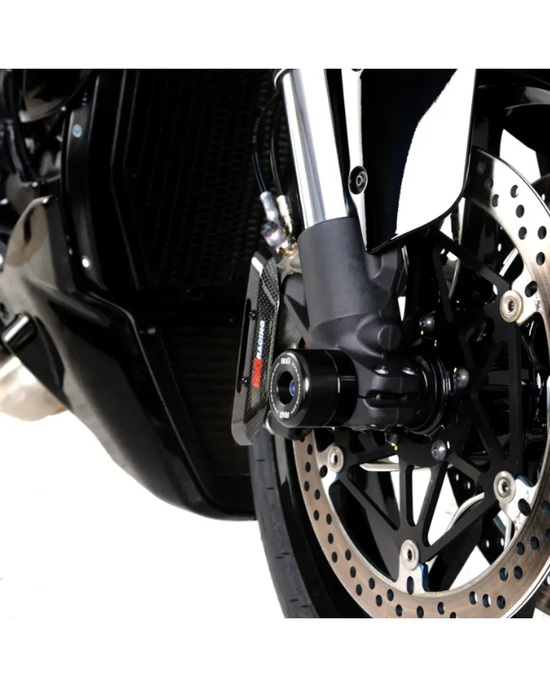 Краш тапи за ост R&G RACING Fork Protectors Black Ducati Diavel V4 23-26