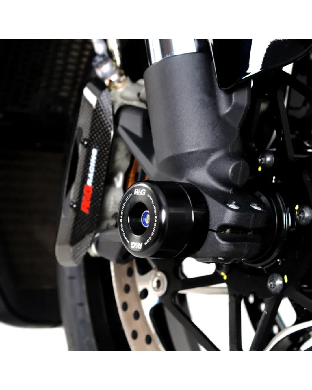 Краш тапи за ост R&G RACING Fork Protectors Black Ducati Diavel V4 23-26