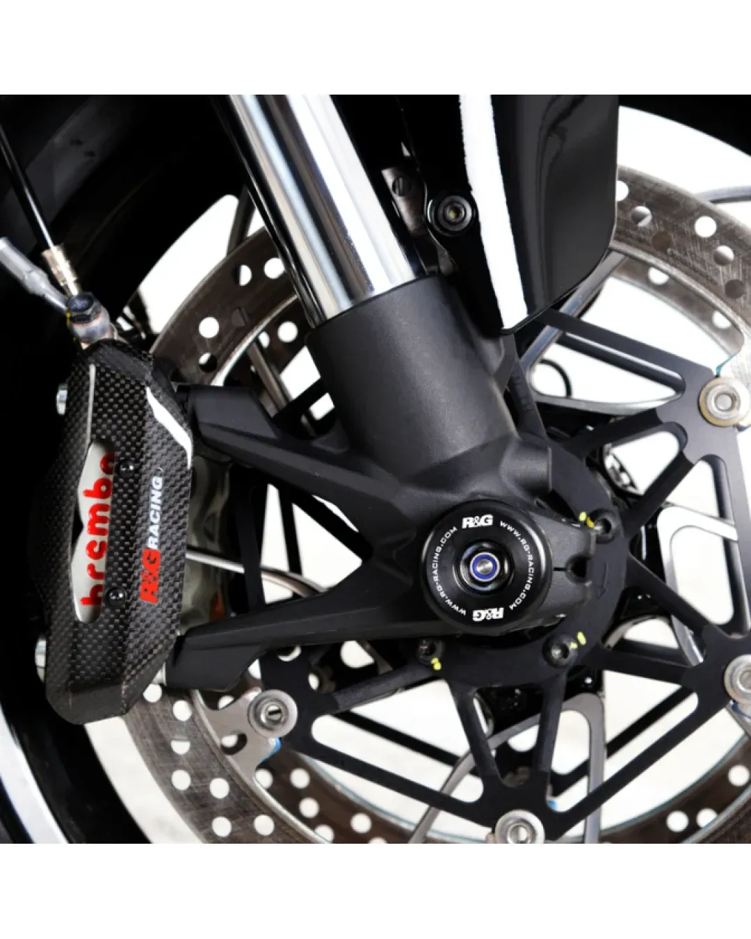 Краш тапи за ост R&G RACING Fork Protectors Black Ducati Diavel V4 23-26