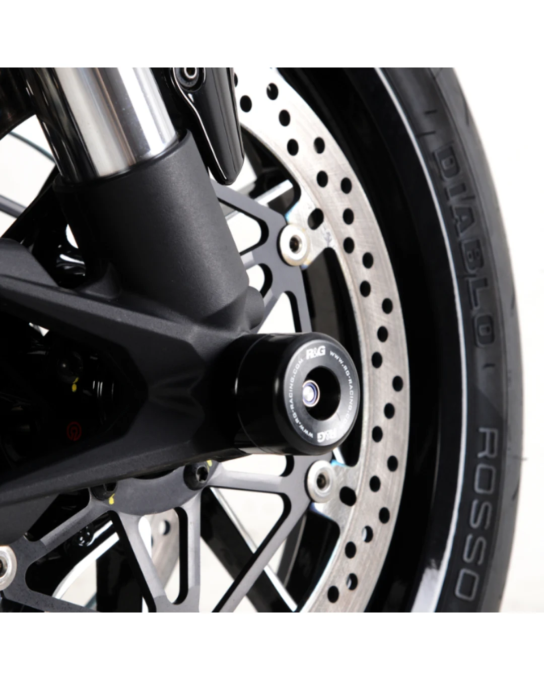 Краш тапи за ост R&G RACING Fork Protectors Black Ducati Diavel V4 23-26