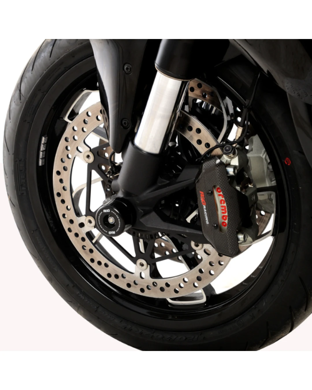 Краш тапи за ост R&G RACING Fork Protectors Black Ducati Diavel V4 23-26