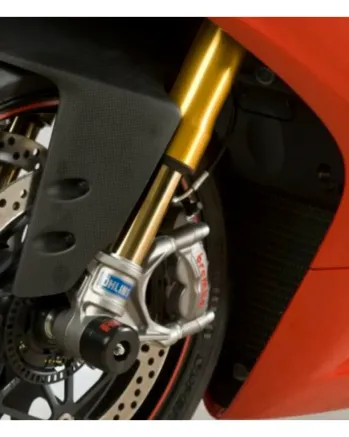 Краш тапи за ост R&G RACING Fork Protectors Black Ducati Panigale V4