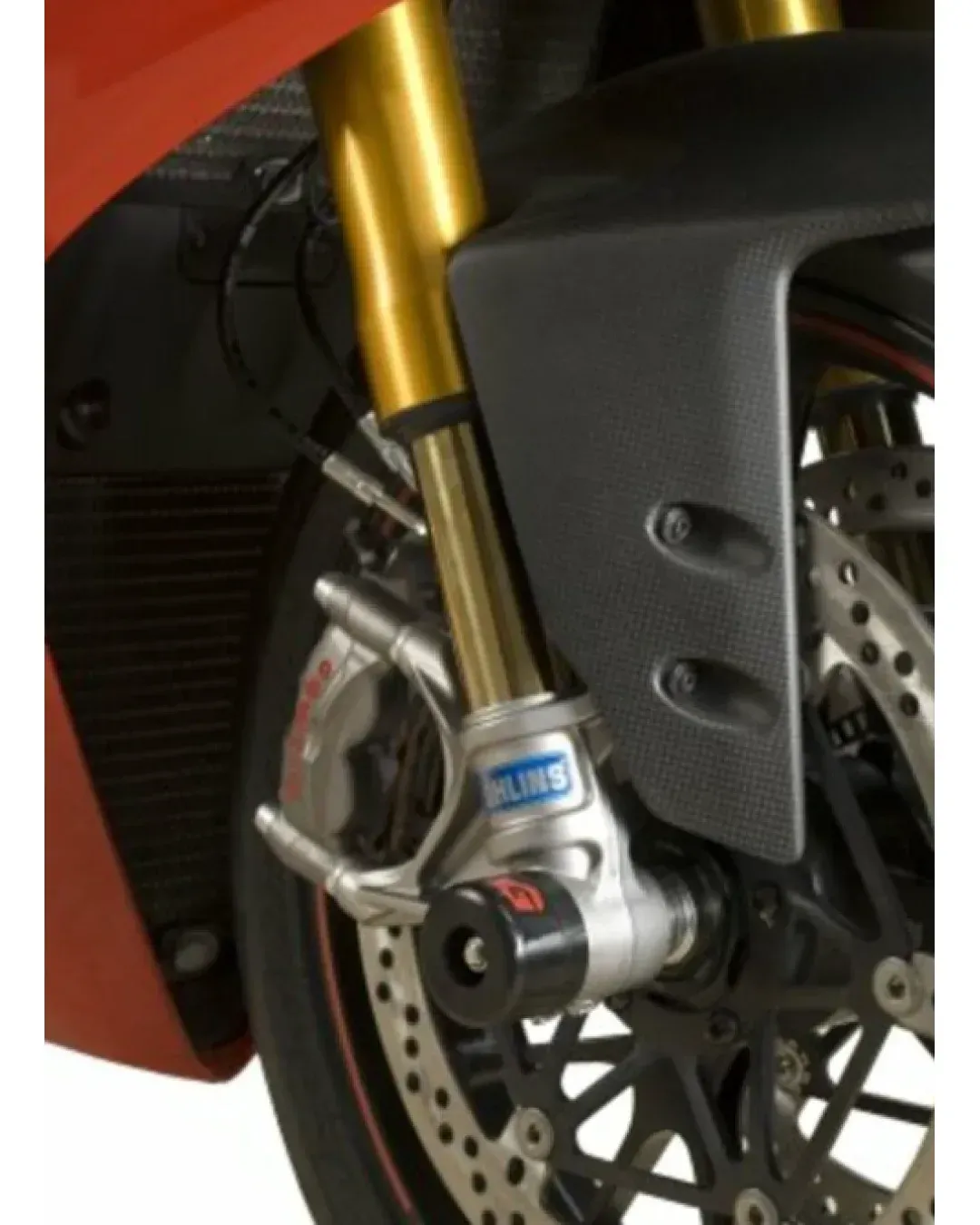 Краш тапи за ост R&G RACING Fork Protectors Black Ducati Panigale V4