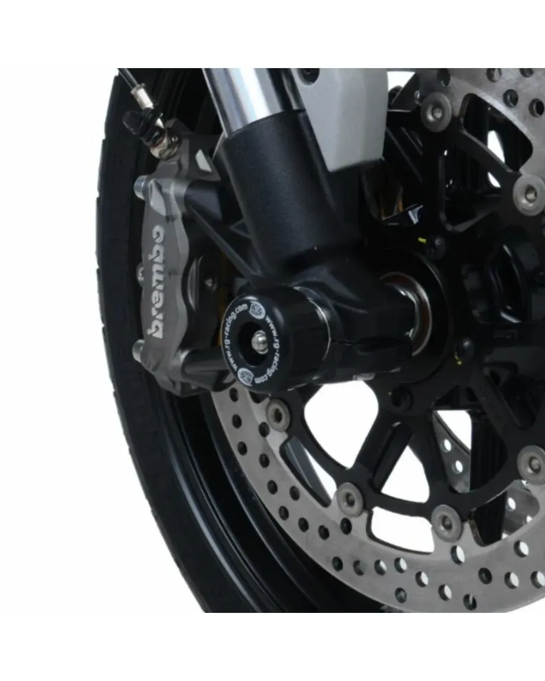 Краш тапи за ост R&G RACING Fork Protectors Black Ducati Scrambler 1100 18-20