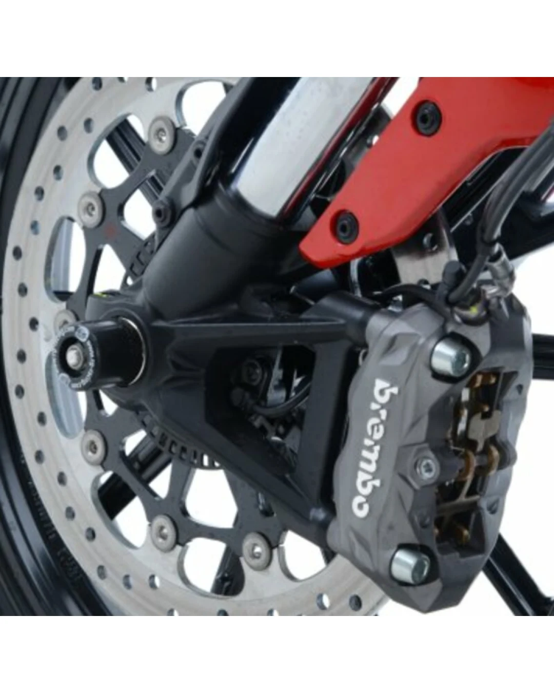 Краш тапи за ост R&G RACING fork protectors black Ducati Scrambler