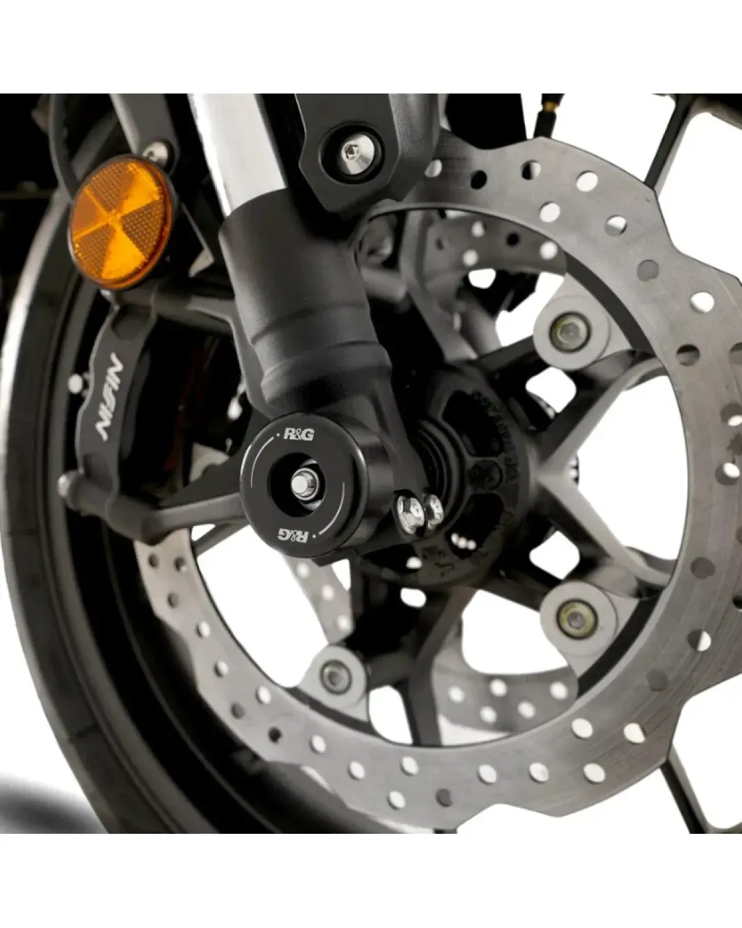 Краш тапи за ост R&G RACING Fork Protectors Black Honda CB 750 Hornet 23-26