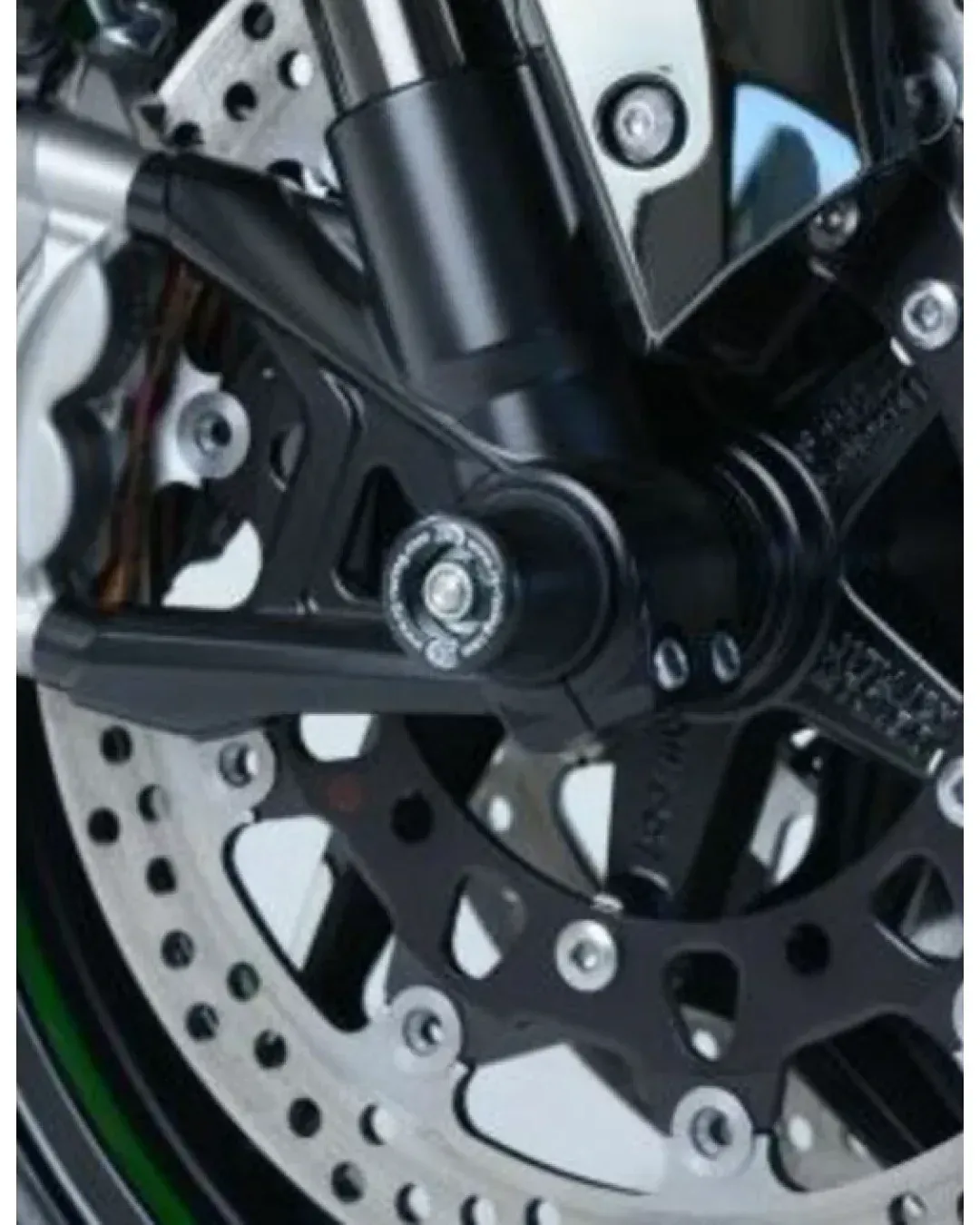 Краш тапи за ост R&G RACING fork protectors black Kawasaki H2 15-19 / H2R 15-12