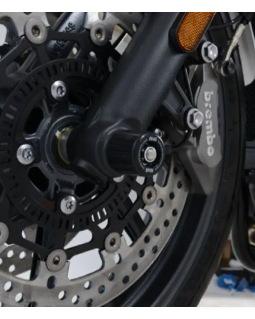 Краш тапи за ост R&G RACING Fork Protectors - Black Triumph Speed Twin 1200