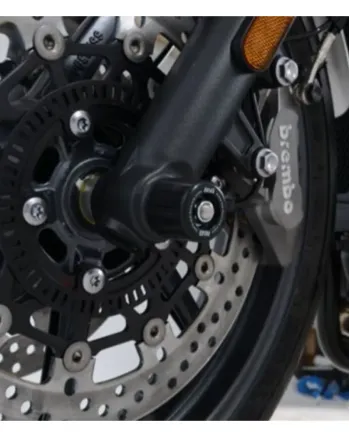 Краш тапи за ост R&G RACING Fork Protectors - Black Triumph Speed Twin 1200