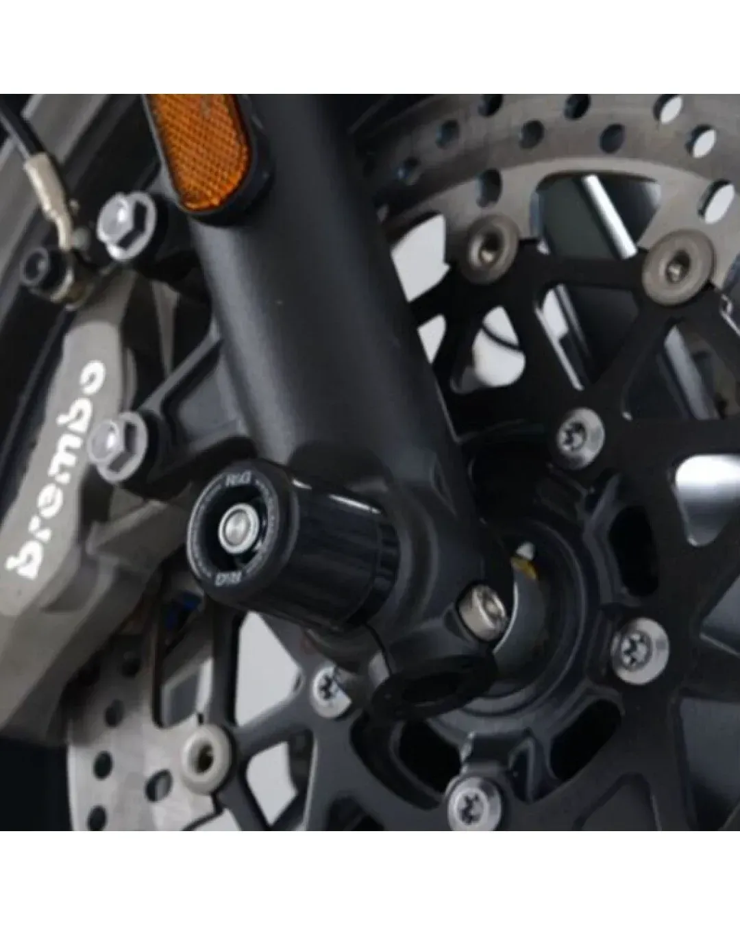 Краш тапи за ост R&G RACING Fork Protectors - Black Triumph Speed Twin 1200