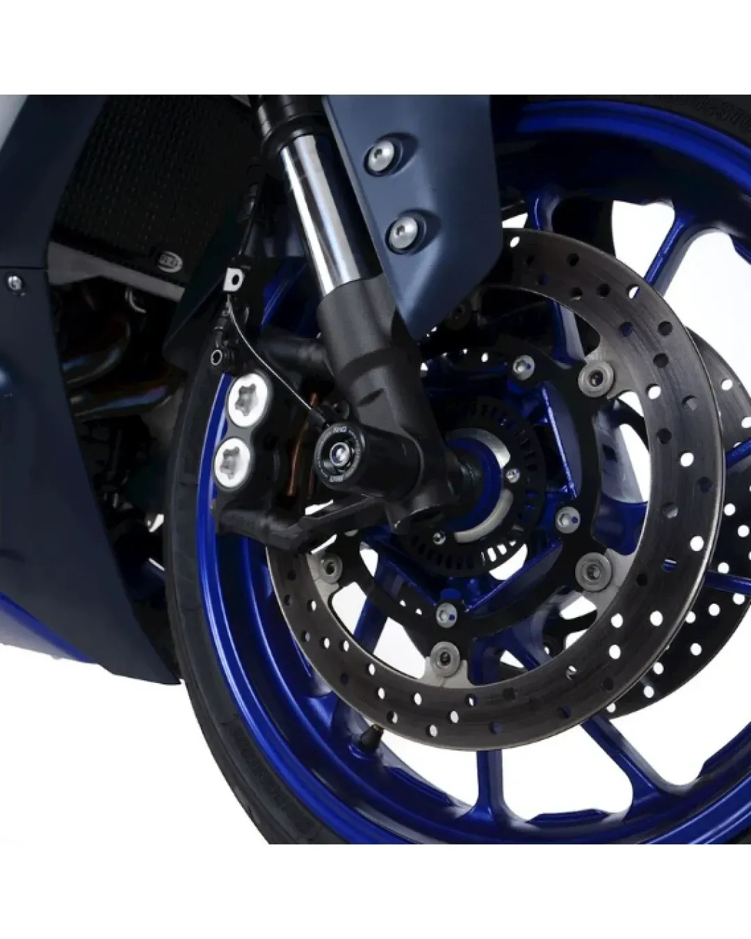 Краш тапи за ост R&G RACING Fork Protectors - Black Yamaha R7