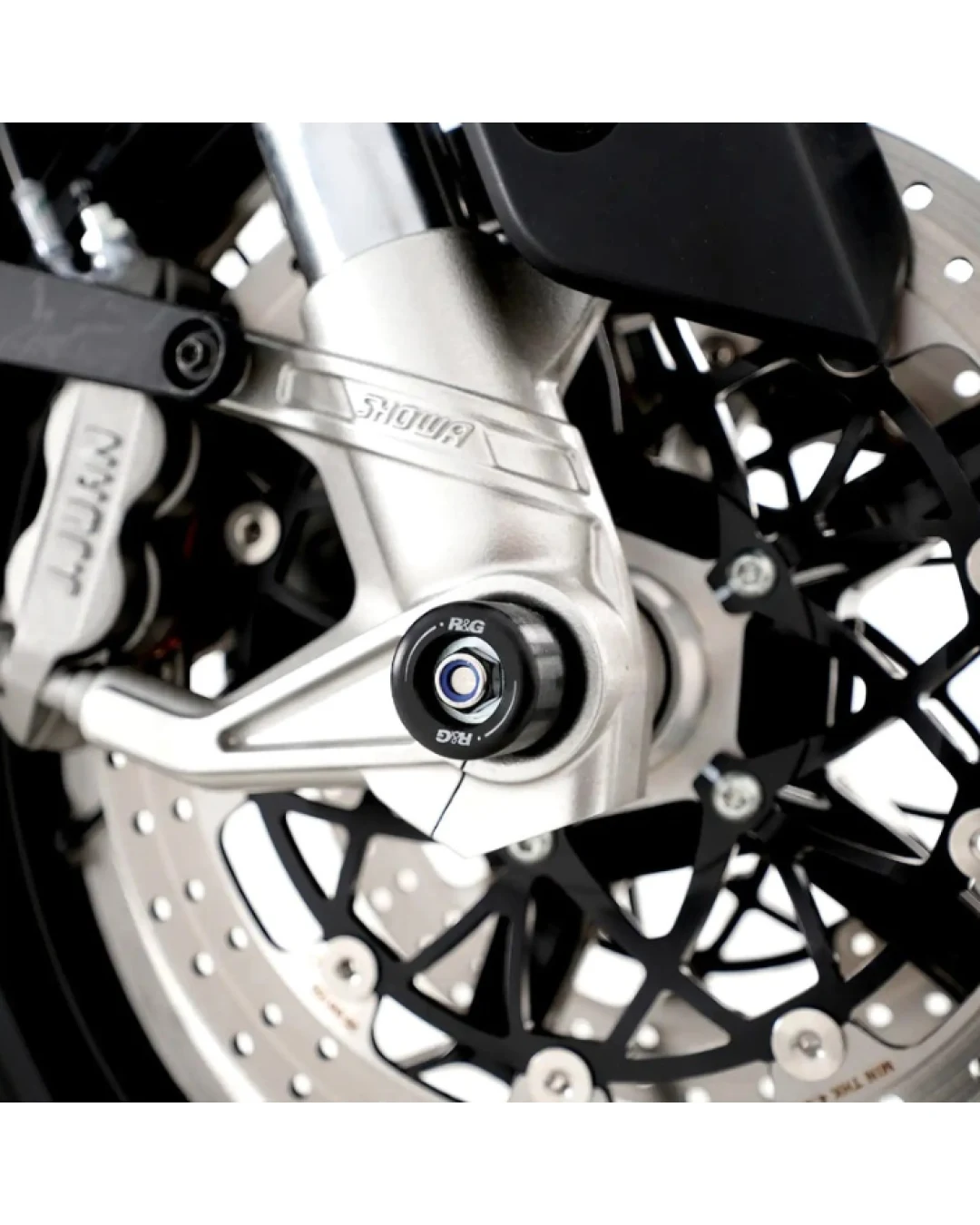 Краш тапи за ост R&G RACING Fork Protectors - Black Zero DSR/X '23-