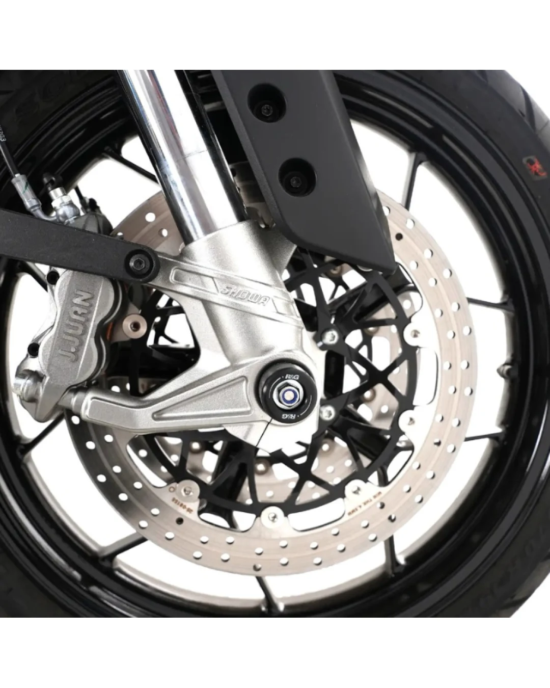 Краш тапи за ост R&G RACING Fork Protectors - Black Zero DSR/X '23-