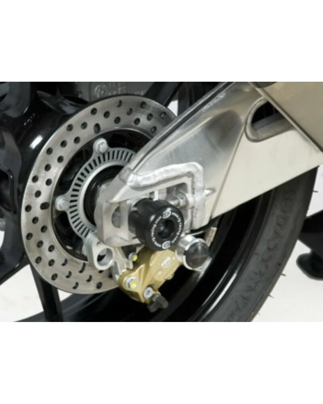 Краш тапи за ост R&G RACING Swingarm Protection Black Aprilia