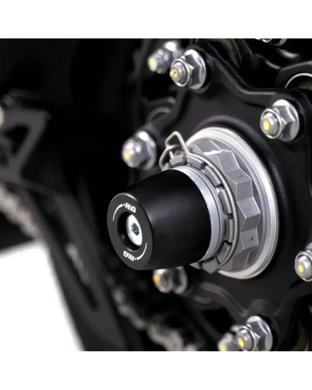 Краш тапи за ост R&G RACING Swingarm Protection Triumph Speed Triple 1200 RS 21-26 / RR 22-25