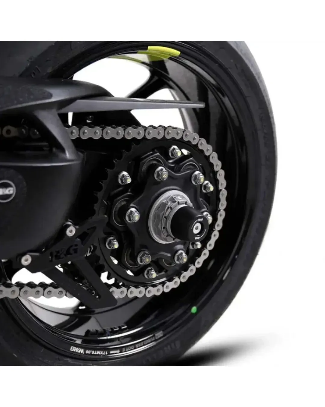 Краш тапи за ост R&G RACING Swingarm Protection Triumph Speed Triple 1200 RS 21-26 / RR 22-25