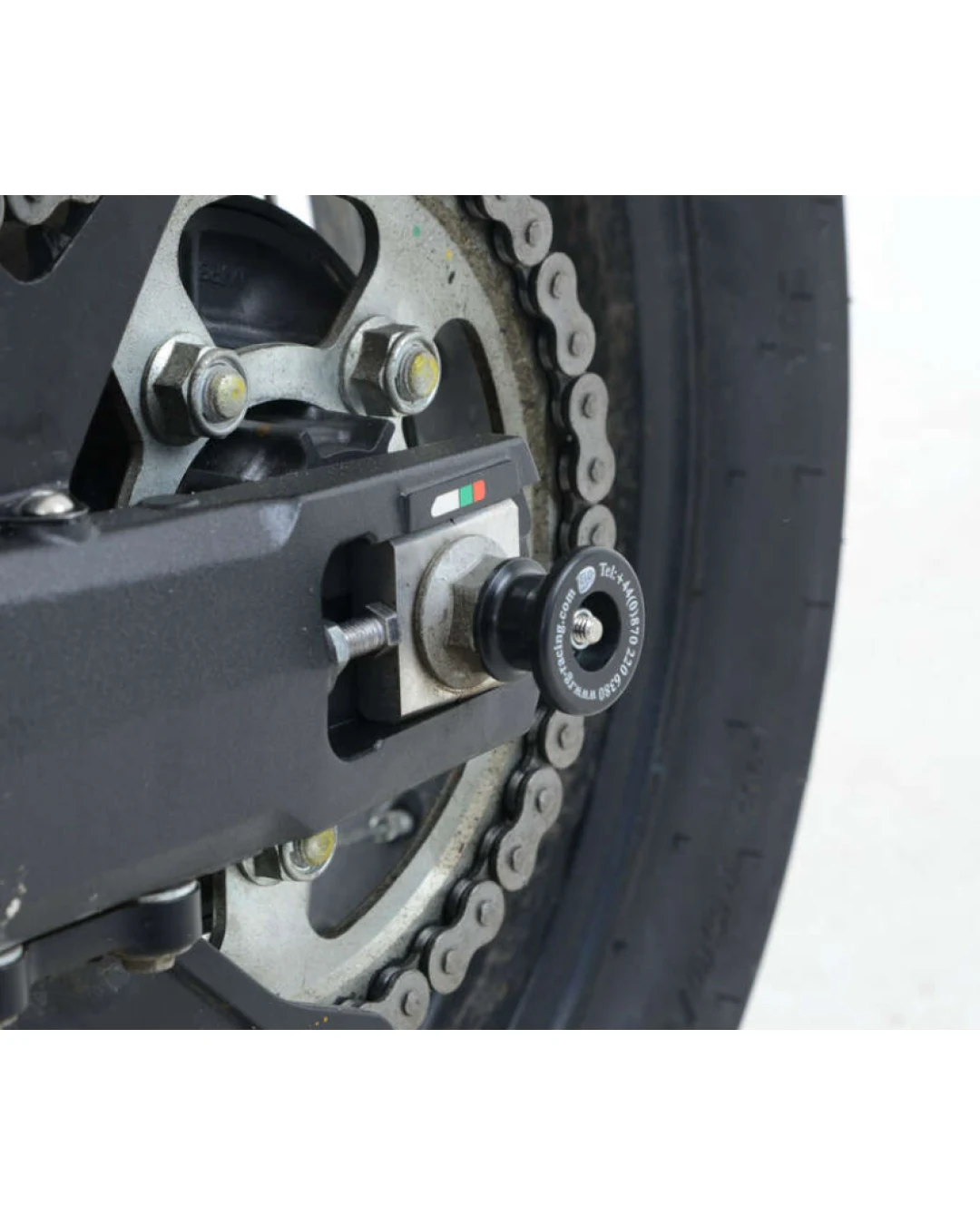 Краш тапи за ост R&G RACING Swingarm Protections Bobbin Type Black Honda CRF1000L Africa Twin 16-19