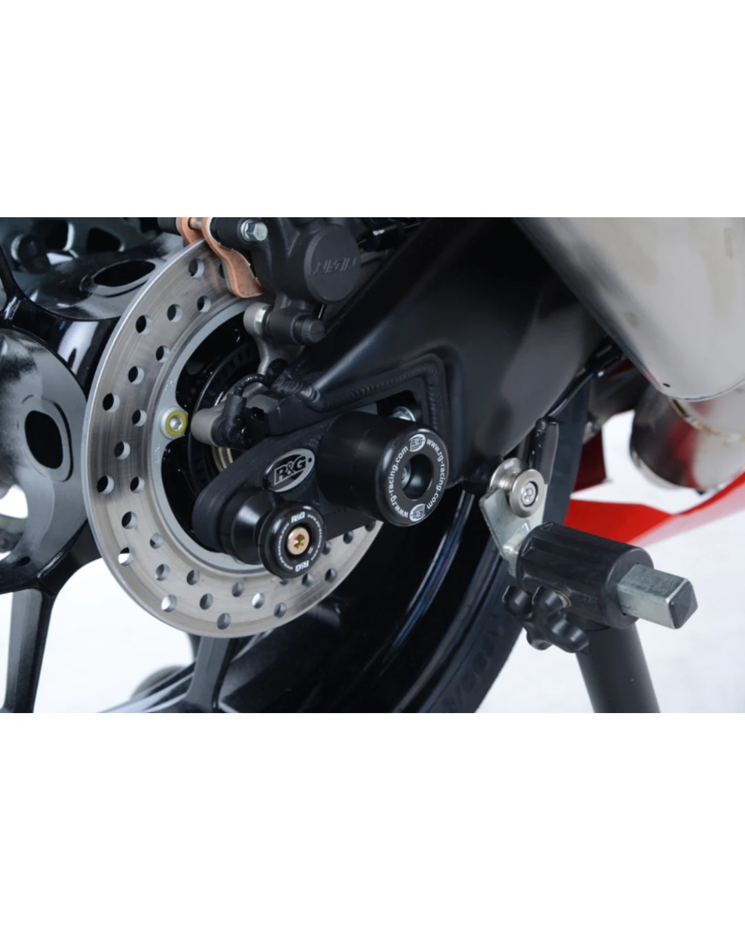 Краш тапи за ост R&G RACING Swingarm Protectors Black Honda CBR1000RR 17-26