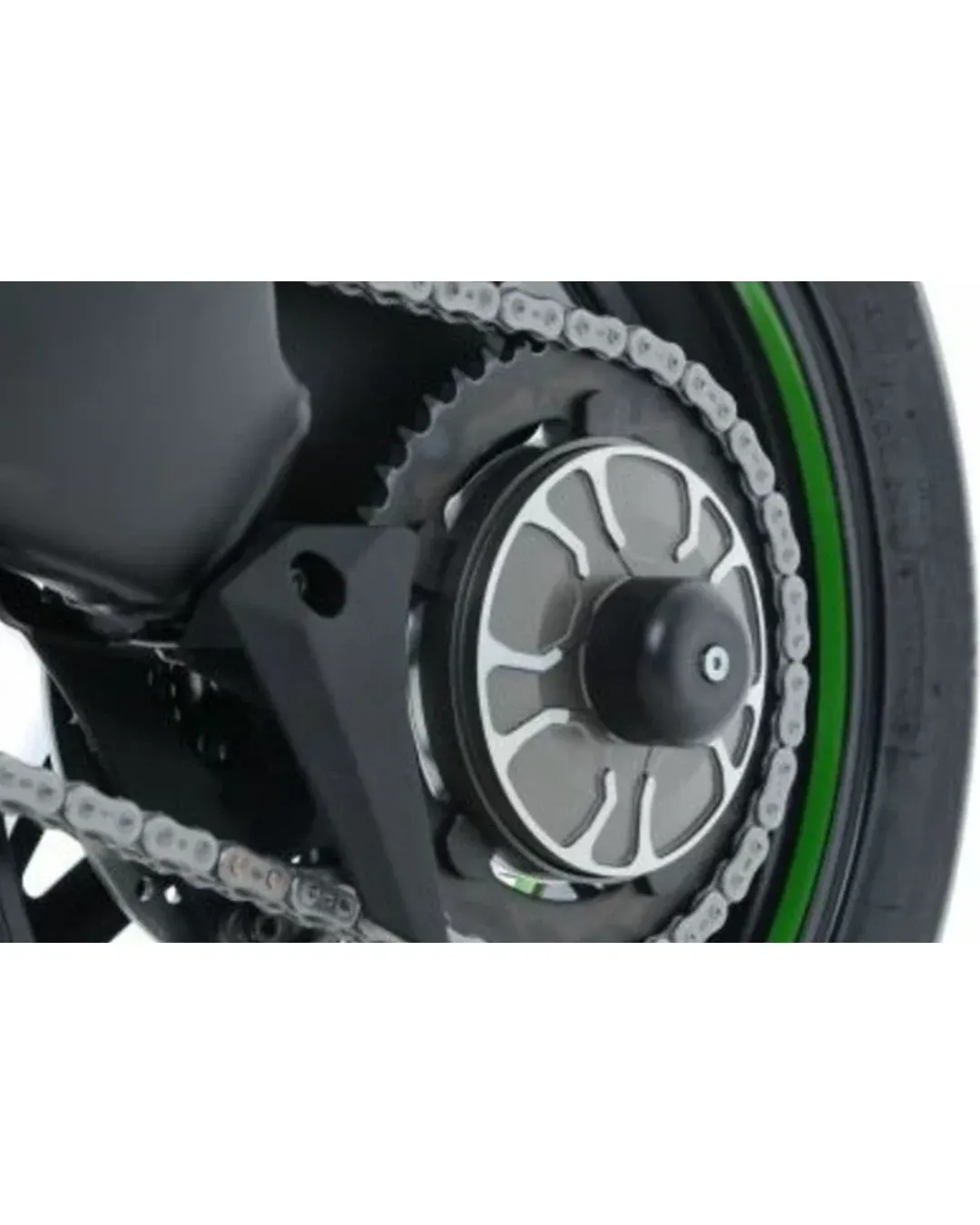 Краш тапи за ост R&G RACING swingarm protectors black Kawasaki H2 15-19 / H2R 15-22