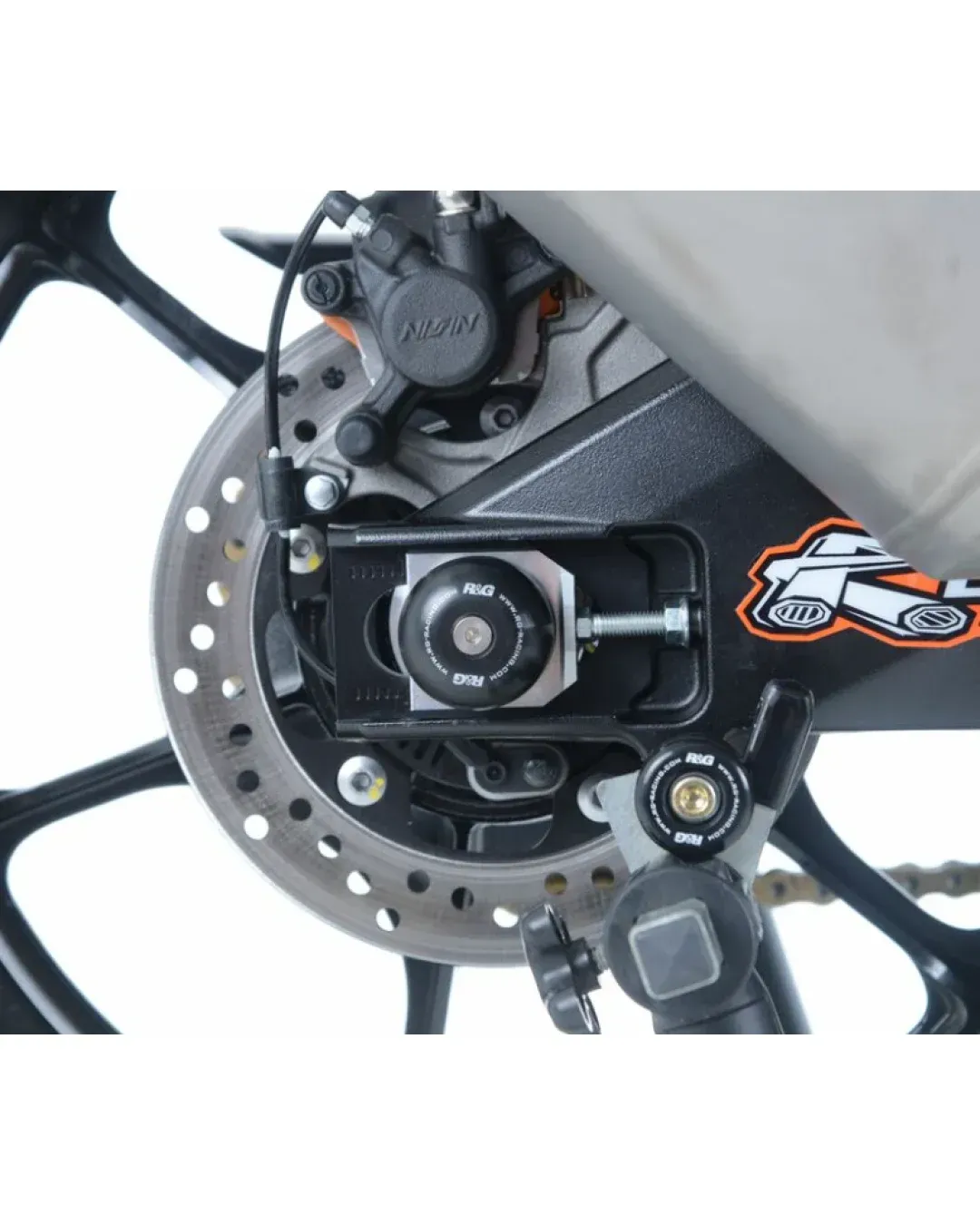 Краш тапи за ост R&G RACING Swingarm Protectors Black Suzuki GSX-R1000 17-21