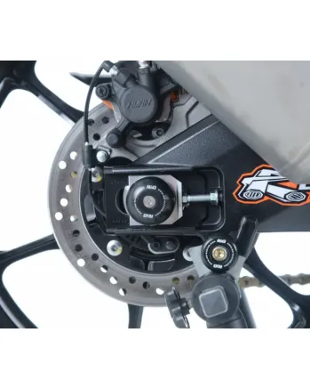 Краш тапи за ост R&G RACING Swingarm Protectors Black Suzuki GSX-R1000 17-21