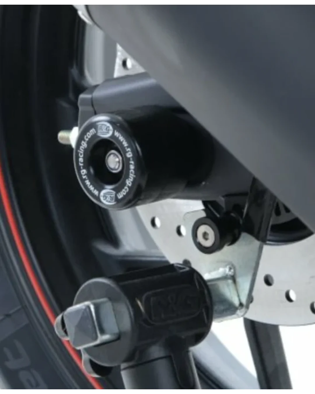 Краш тапи за ост R&G RACING swingarm protectors black Yamaha YZF-R3 16-26