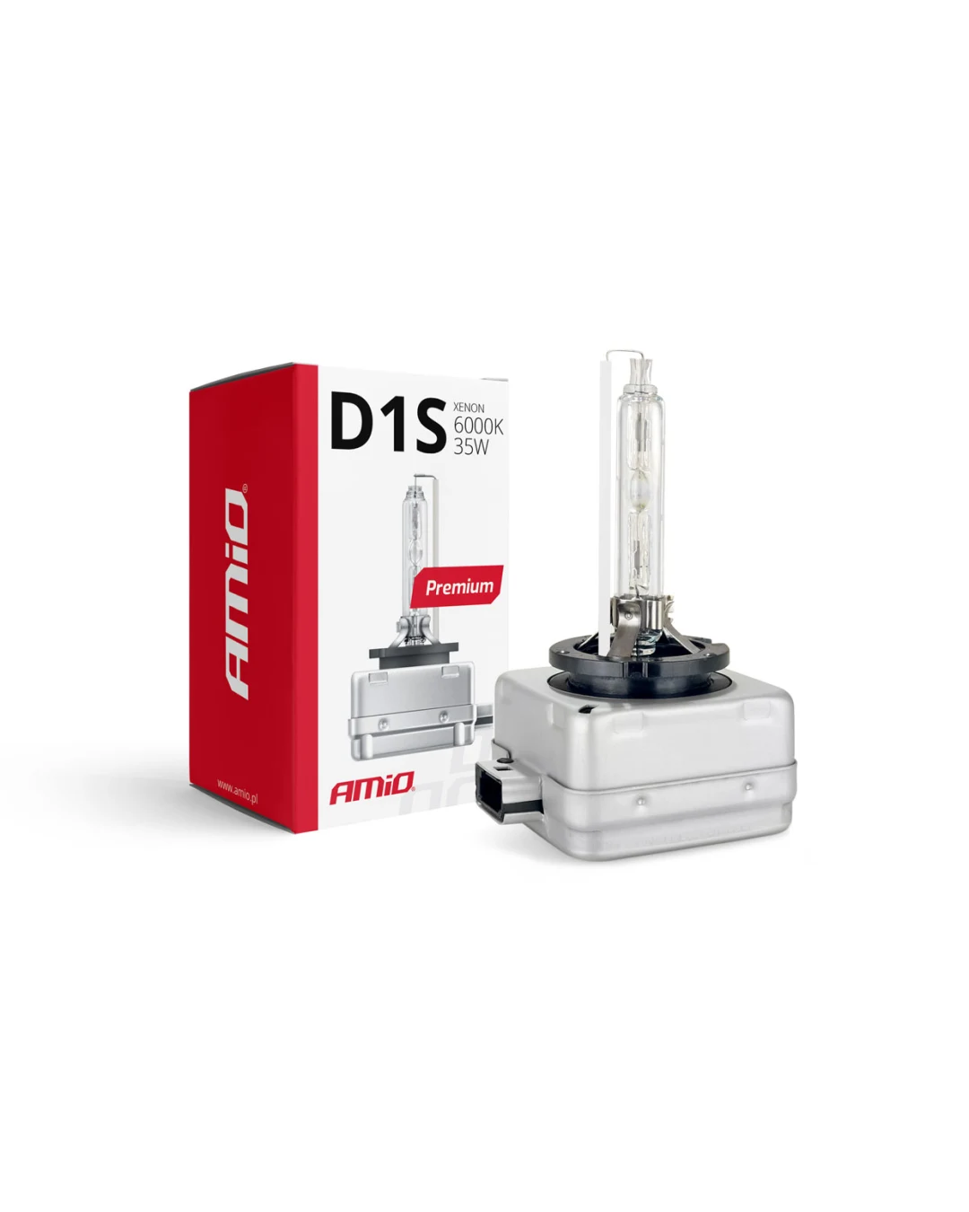 Ксенонова крушка D1S 35W 6000K 12V Amio Premium