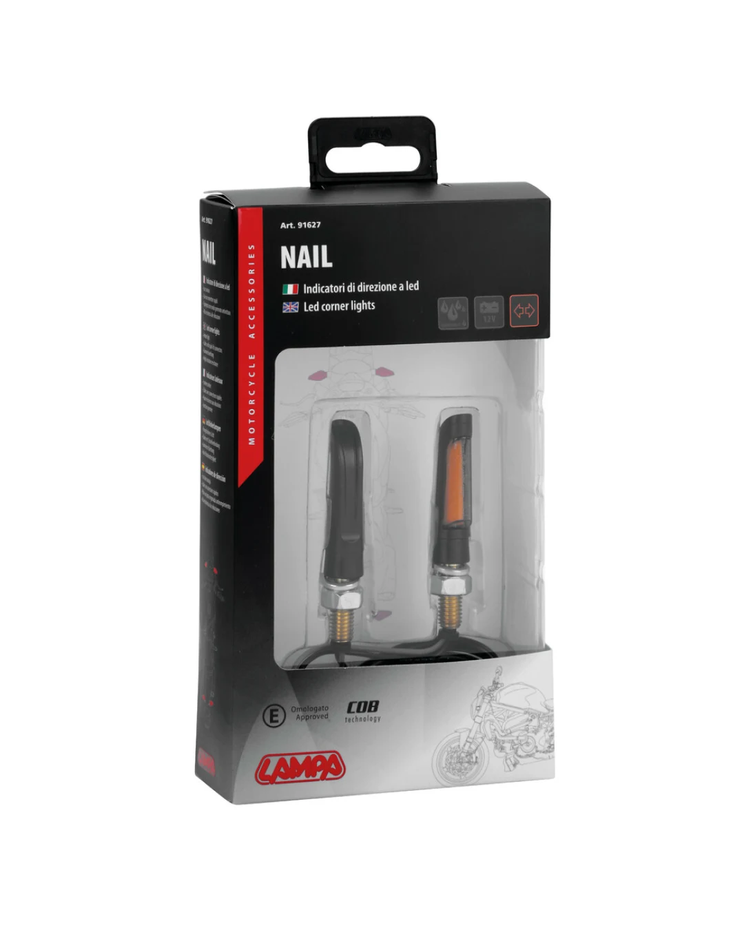 LED ъглови светлини Nail 91627