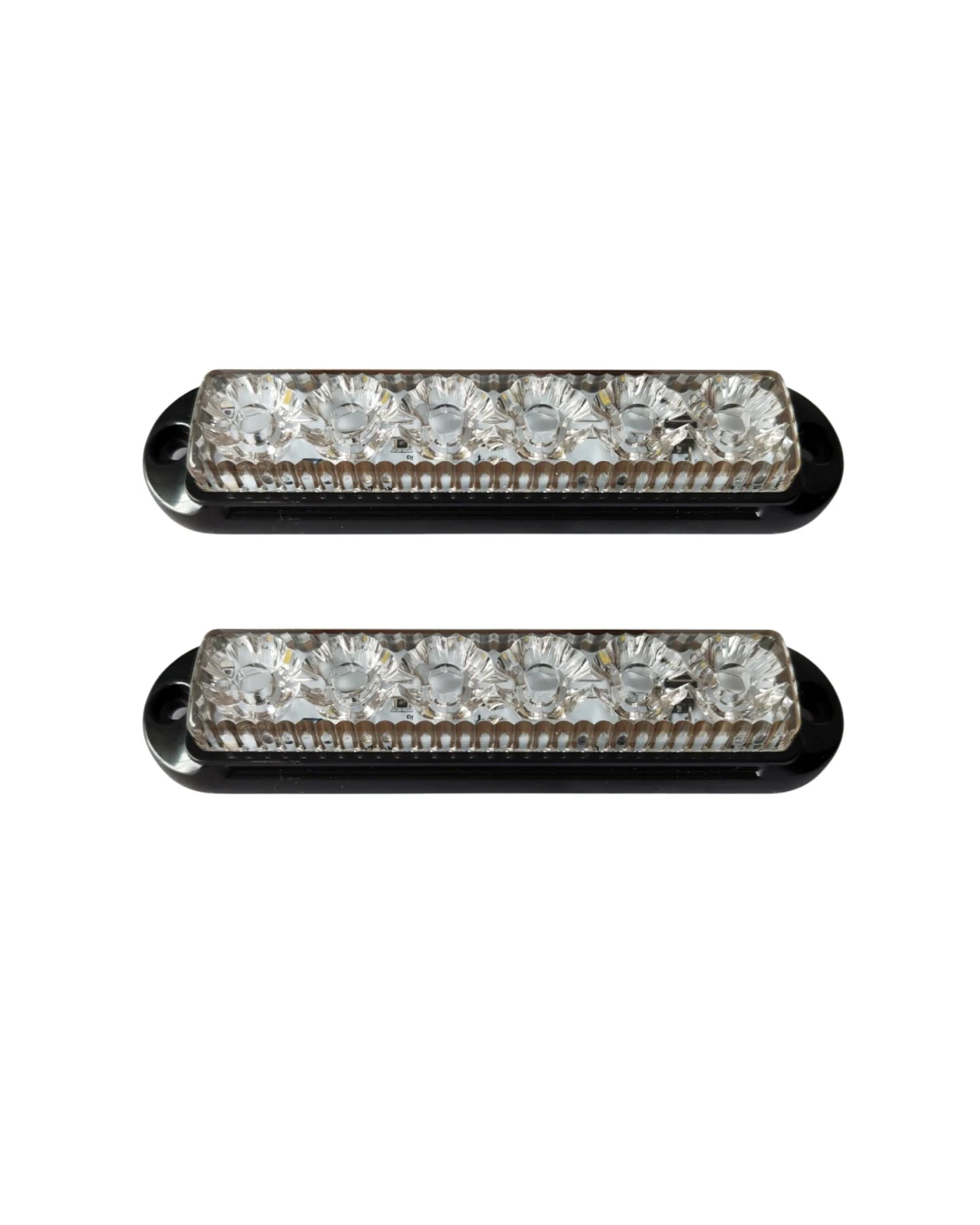 LED аварийна / сигнална лампа (Flash) – Бяла 6 Диода 4 режима 12V-24V