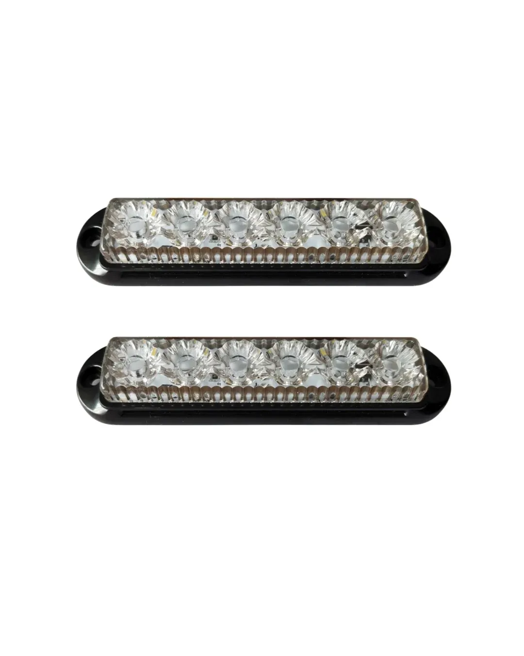 LED аварийна / сигнална лампа (Flash) – Бяла 6 Диода 4 режима 12V-24V