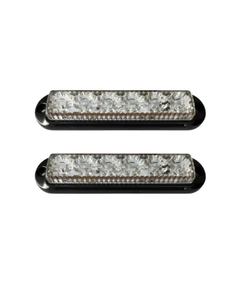LED аварийна / сигнална лампа (Flash) – Бяла 6 Диода 4 режима 12V-24V