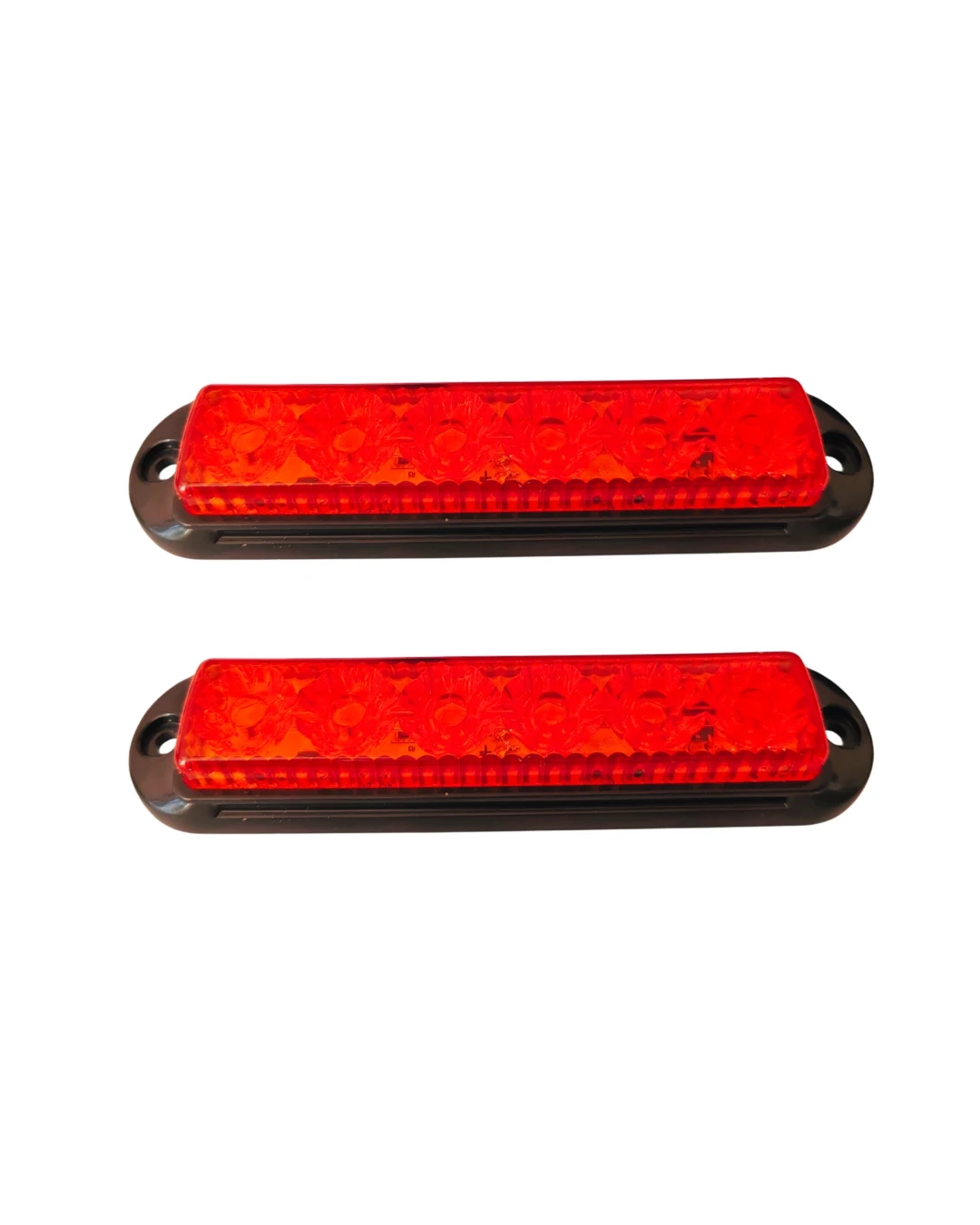 LED аварийна / сигнална лампа (Flash) – Червена 6 Диода 4 режима 12V-24V