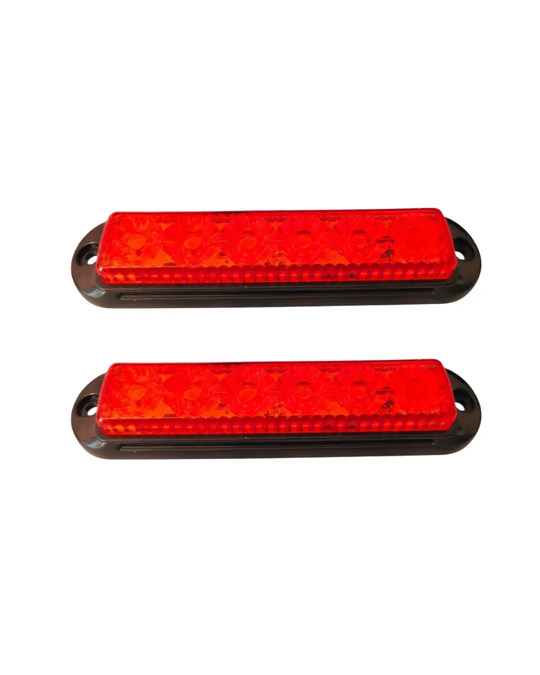 LED аварийна / сигнална лампа (Flash) – Червена 6 Диода 4 режима 12V-24V
